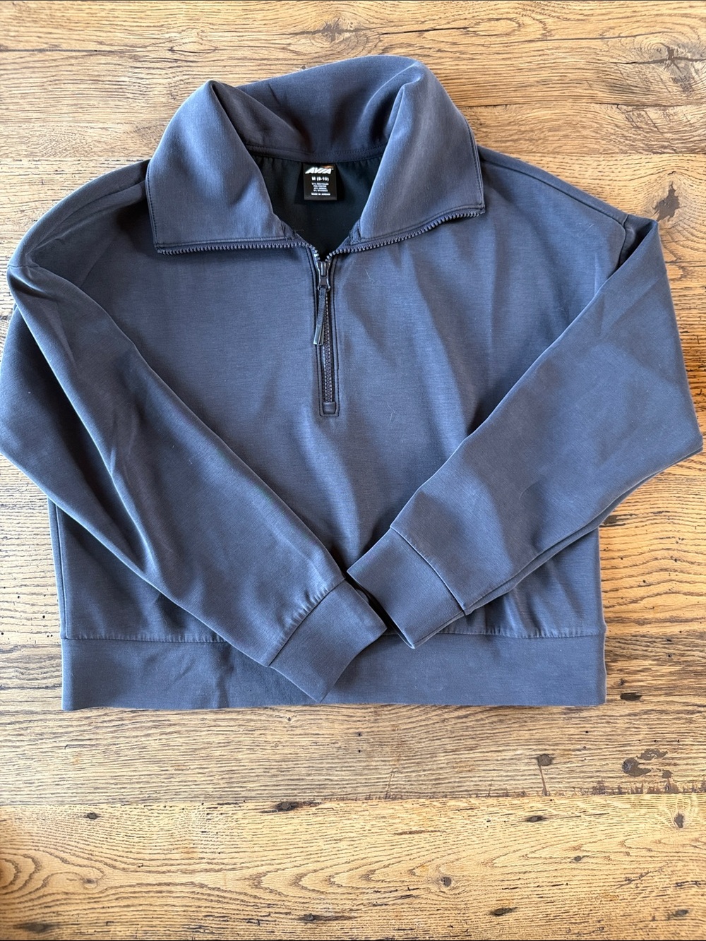 Avia Women's Slate Gray Quarter-Zip Pullover